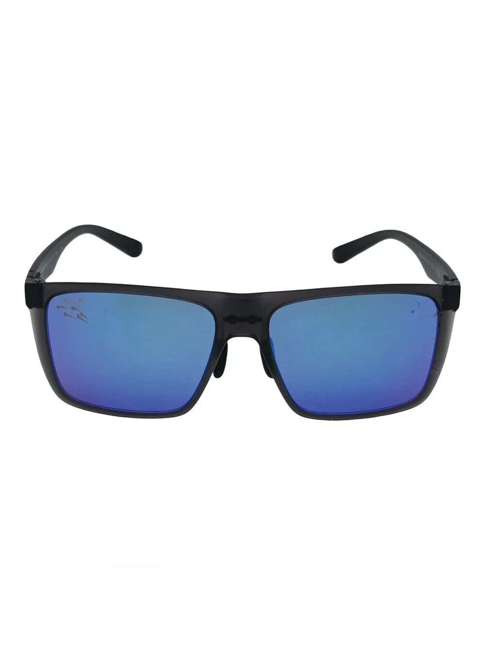 Maui Jim Honokalani MJ455-14 Polarized Sunglasses Translucent Black